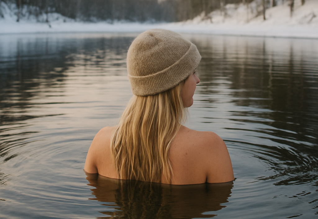 Pusting ved vinter- og isbading – Slik holder du roen i kaldt vann