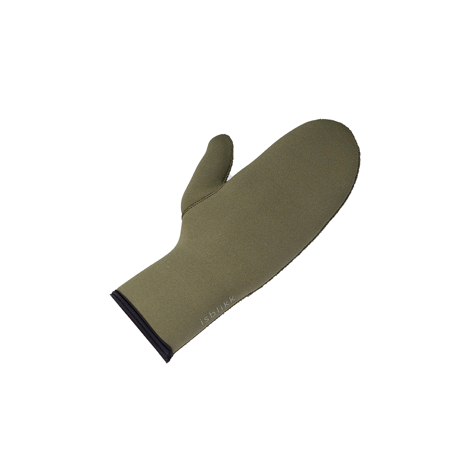 Grønn: Badevott med antiskli unisex - perfekt til isbading