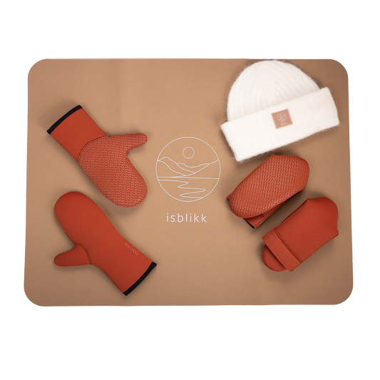 Startpakke isbadeprodukter - Terracotta - 20 % på pakken