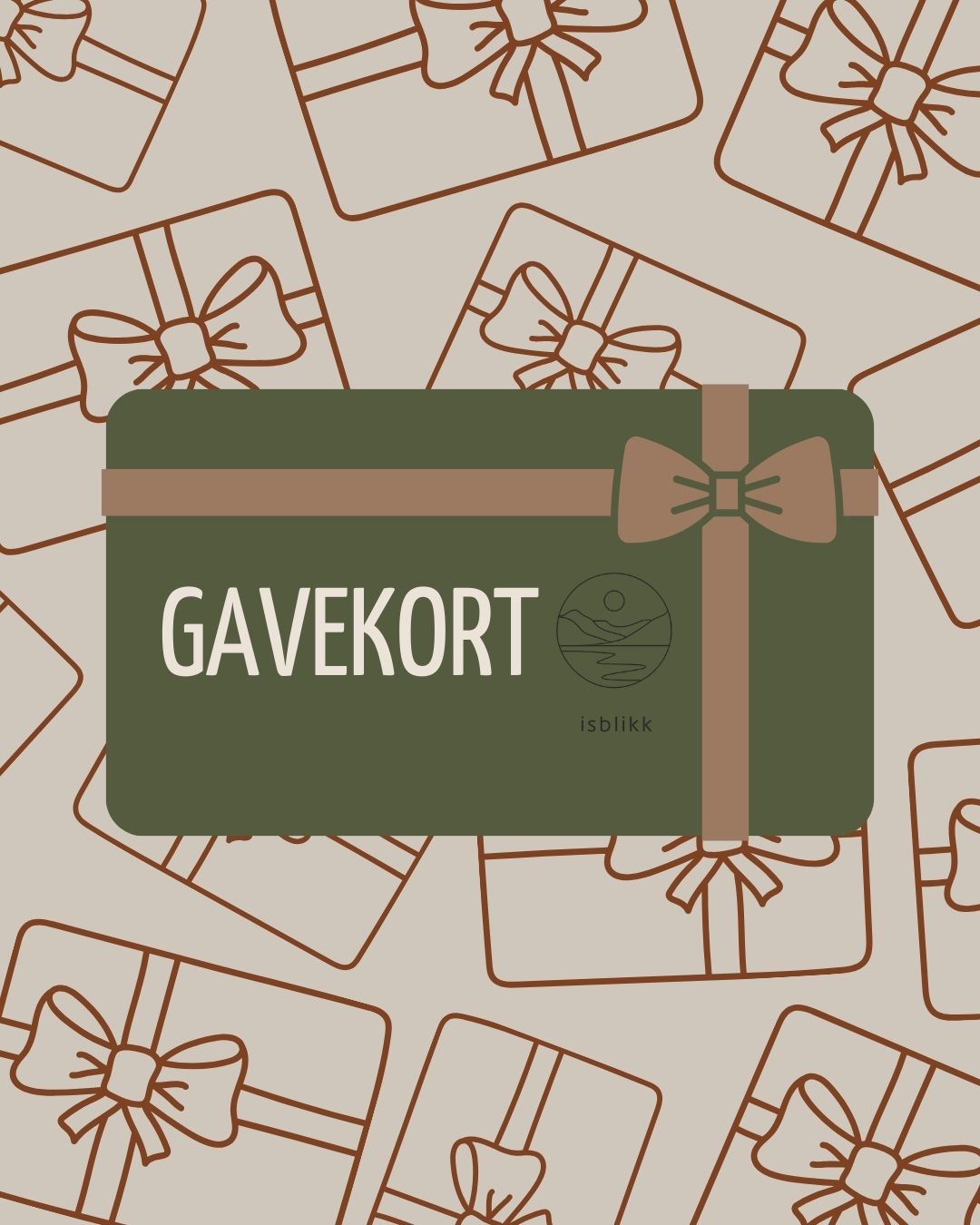 Gavekort til Isblikk.no
