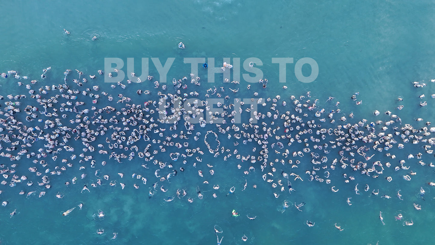 Digitalt bilde til print: Foto fra The Biggest Polar Dip - Verdensrekord 2